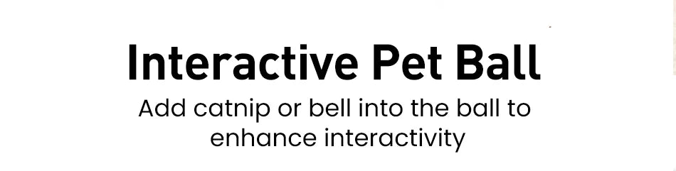 Rojeco 2 In 1 Smart Feather Ball Toy For Cats Dogs Set